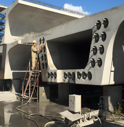 科尔沁左翼后压浆料施工流程及注意事项